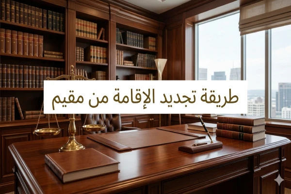طريقة تجديد الإقامة من مقيم